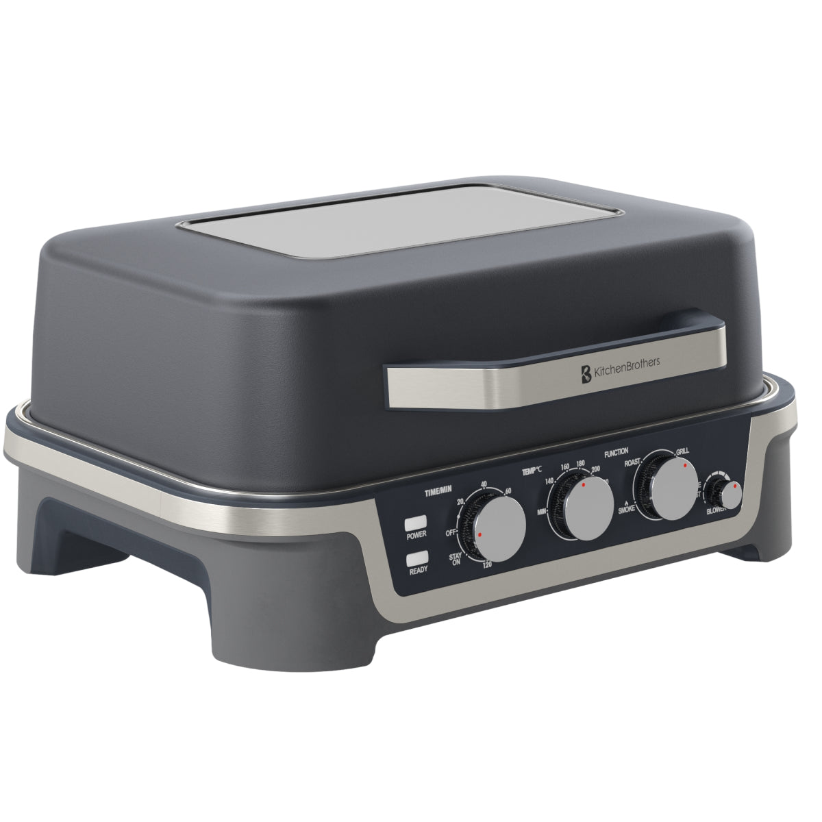 Kitchen Brothers Elektrische BBQ - Houtpellet Roker - Tafelmodel