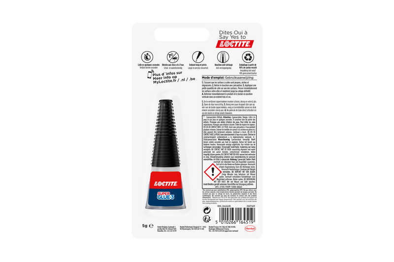 Loctite Secondelijm - Precision - 5g - Transparant