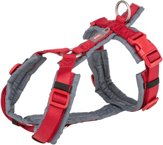 Trixie - Hondentuig - Premium - Trekking - Rood - 70-85X2,5 cm
