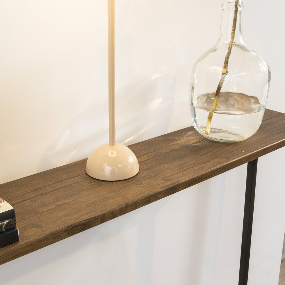 SoBuy FSB19-XL-N Vintage Console Tafel 120x20x80cm - Naturel/Zwart