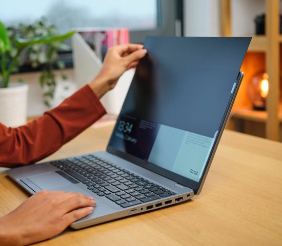 Trust Primo Privacy Filter - 15.6 inch – Privacyfilter voor Laptop Display – 60° Kijkhoek