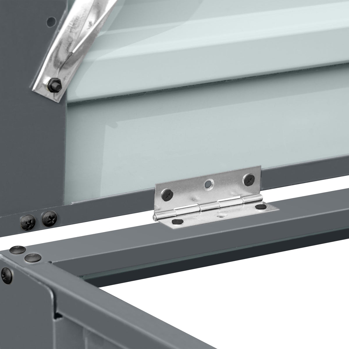 Axi Owen Metalen Containerombouw Antraciet - 1 Container - 80x80x122 cm