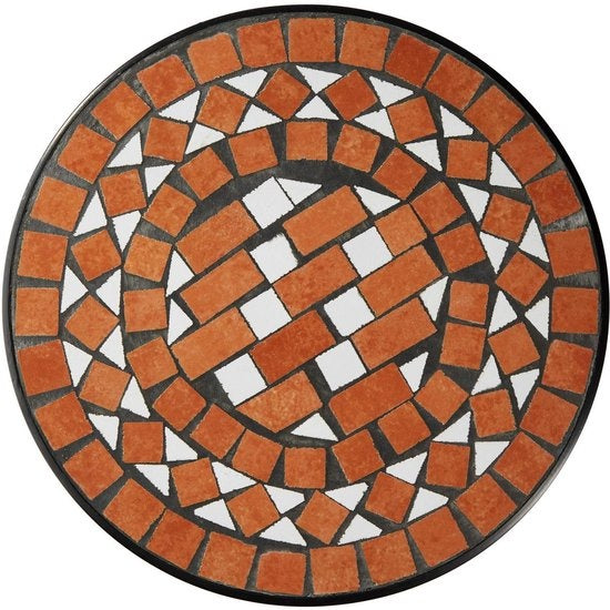 TecTake - Balkontafel bloemenkruk mozaïek  - 402768