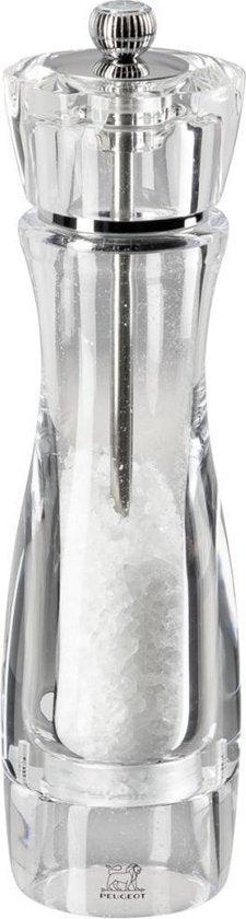 Peugeot Vittel Zoutmolen 23 cm - Transparant - Acryl