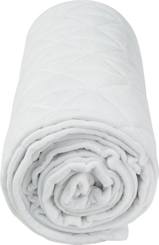 Calmzy Superior Soft - Duvet cover - Verzwaringsdeken hoes - 150 x 200 cm - Superzacht - Comfortabel - Wit
