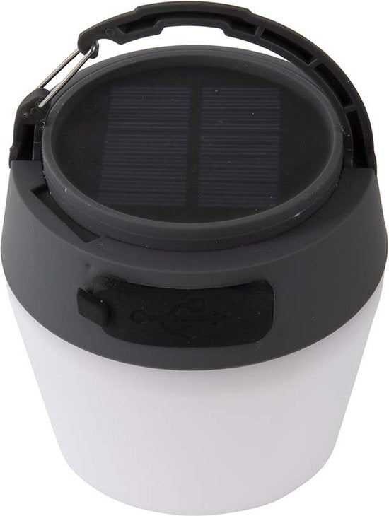 Bo-Camp - Hanglamp - Wega - Powerbank - Solar - Oplaadbaar - 200 Lumen