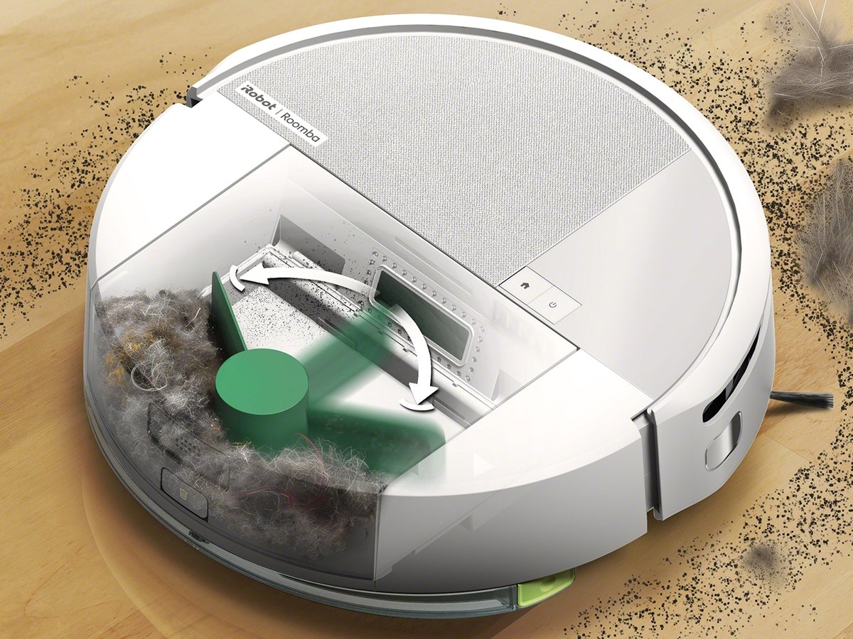 iRobot Roomba 205 DustCompactor Combo Robotstofzuiger met Dweilfunctie