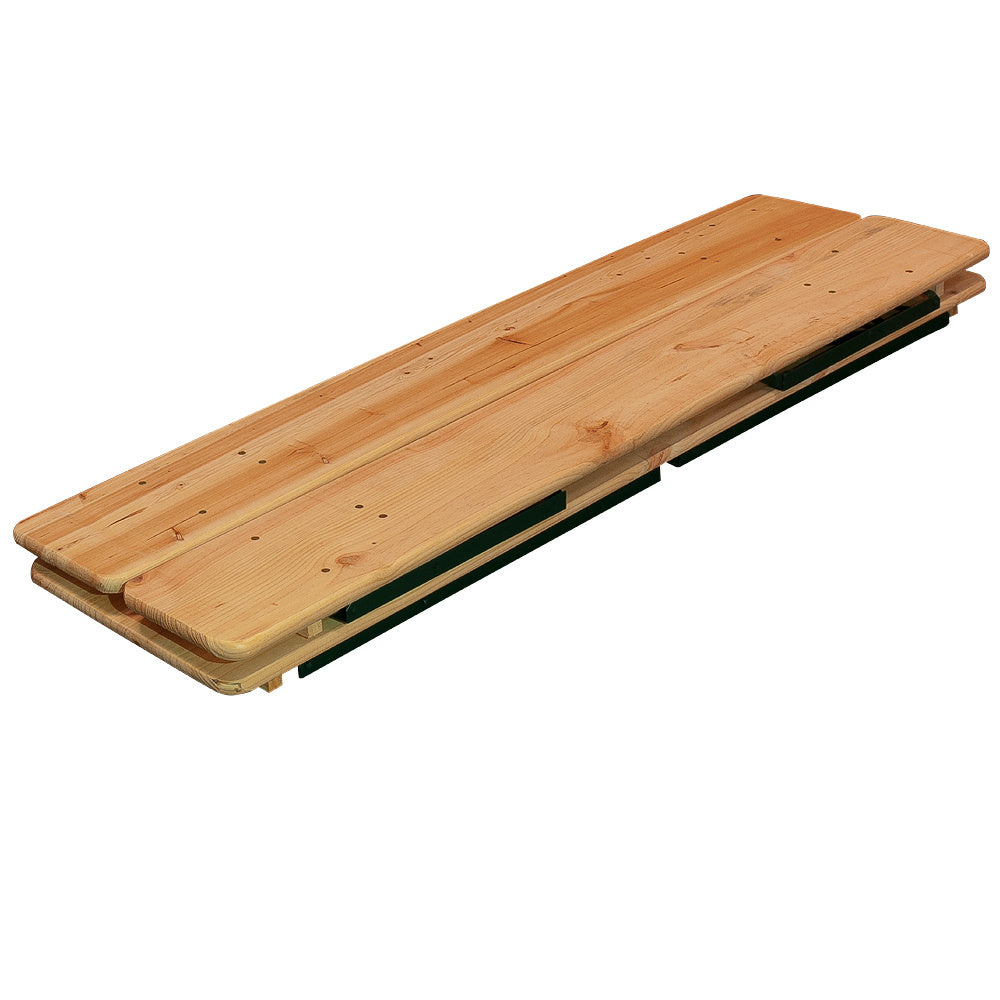 Casaria Tuinset Hout – 2 Banken 1Tafel Inklapbaar - 170x46x75cm