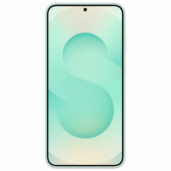 Samsung Galaxy S25+ Hoesje - Silicone Case - Groen