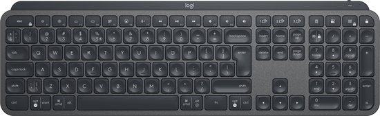 Logitech MX Keys for Business - Toetsenbord - Draadloos - QWERTY ISO - Grijs