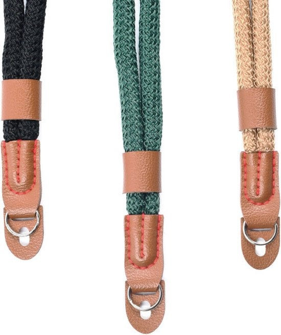 Garpex® Camera Hand Strap - Camera Polsband - Grip Strap - Camerariem - Universeel - Groen