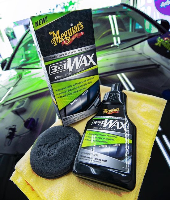 Meguiar's 3-in-1 Wax - Autowax - 473 ml