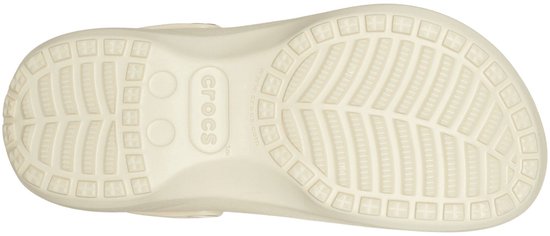 Crocs Classic Platform Lined Clogs Beige EU 38-39 Vrouw