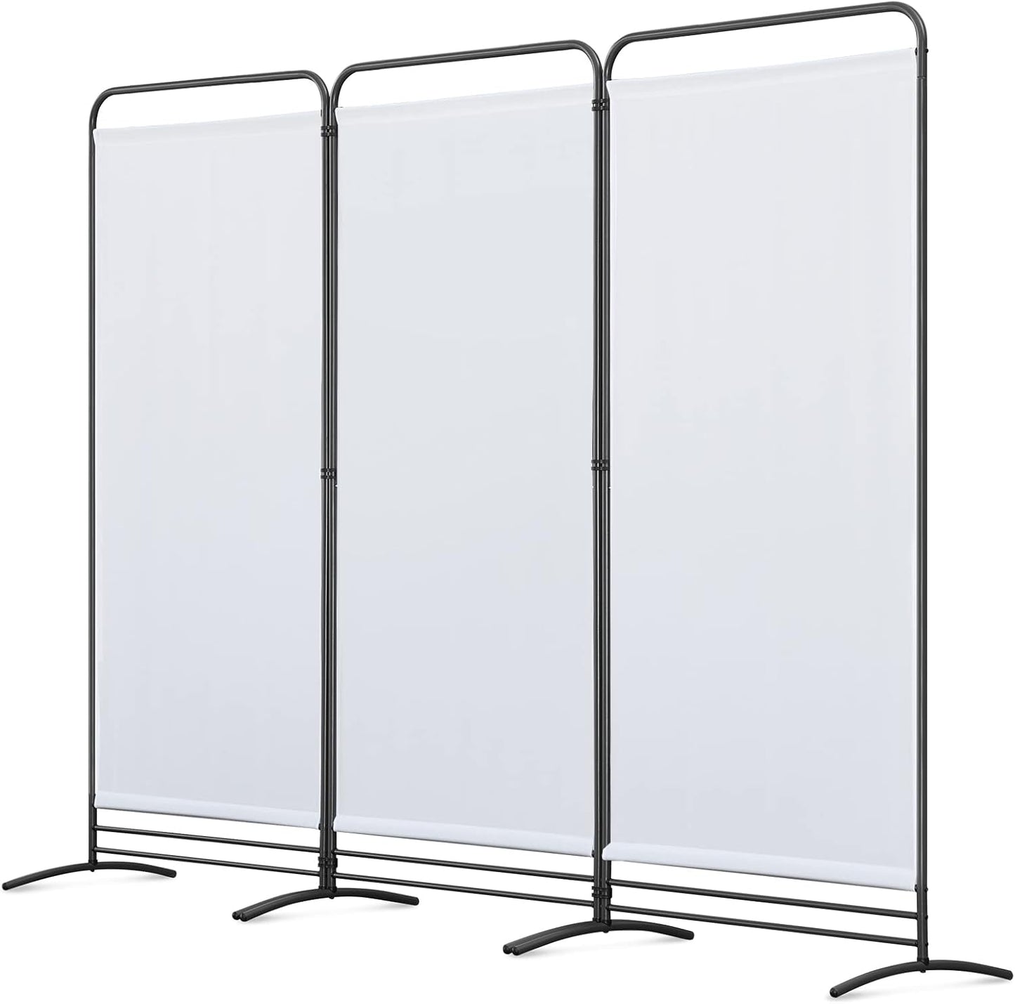 Angel Living Kamerscherm 3 Panelen - 243 x 180 cm - Wit