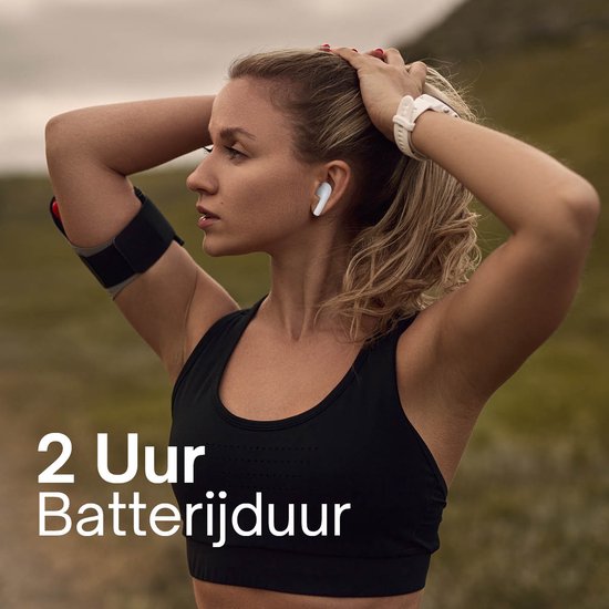 Grundig Draadloze Oordopjes - Bluetooth In Ear Oordopjes 400mAh - Oortjes Draadloos met 2 Uur Afspeeltijd - Earbuds voor Hands Free Bellen - Incl. Oplaadcase USB-C Oplaadkabel