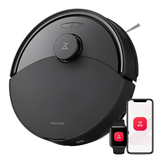 Roborock Q10 X5 Robotstofzuiger met Dweilfunctie – 10.000 Pa – LiDAR – Anti-Klit – Zwart – 35,3 × 25,8 × 52,6 cm