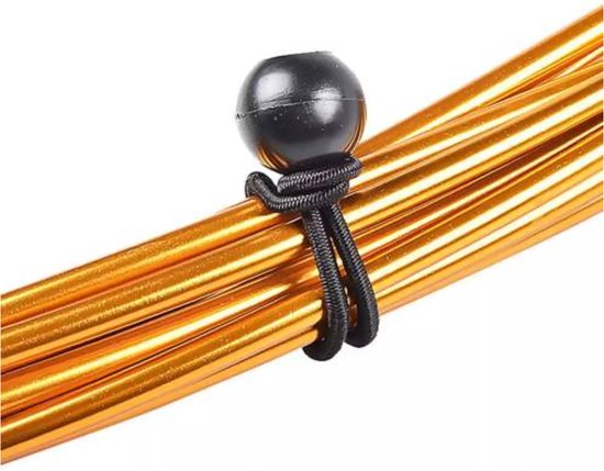 Gardlov Tentspanners met bal - spanelastiek voor zeildoek - 10 stuks 3016