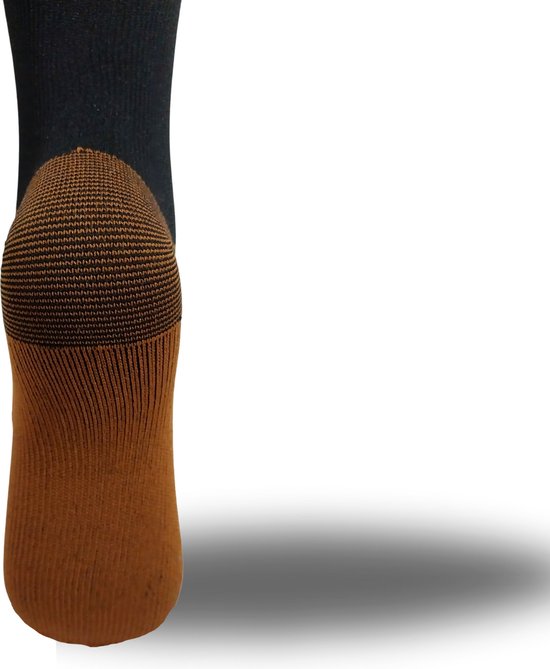 Compressiekousen 3 Paar - Steunkousen Vrouwen en Mannen - Compressie sokken - Hardloopsokken - Sportsokken - Maat 36-40 S/M