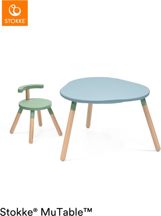 Stokke® MuTable™ Siliconen Hoes V2 - Slate Blue