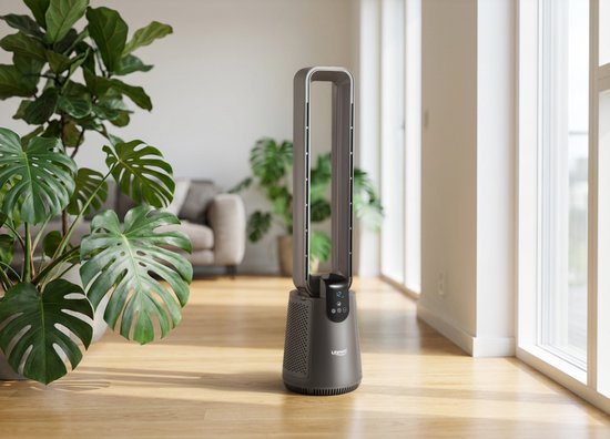 Lifenaxx LX-079 bladloze ventilator - Hoogte van 92 cm - Afstandsbediening