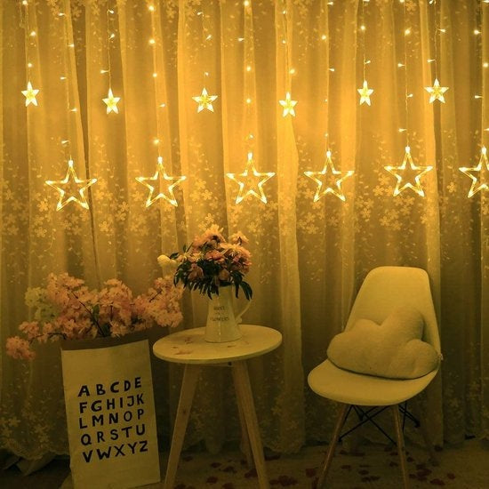 Giftmas Sterrengordijn - Kerstverlichting - 2.5m