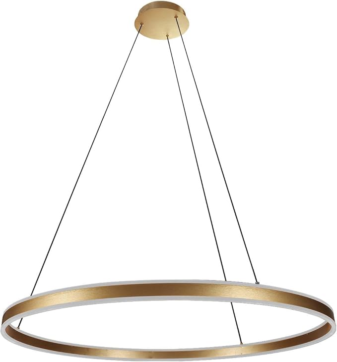 Steinhauer - hanglamp - Ringlux - goud - metaal - Ø 100cm - LED - 3676GO