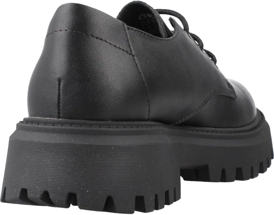 Geox J Maquinnens Girl Uniform Jurk Schoenen Zwart - Maat 41 EU - Ademende Derby Instapschoenen