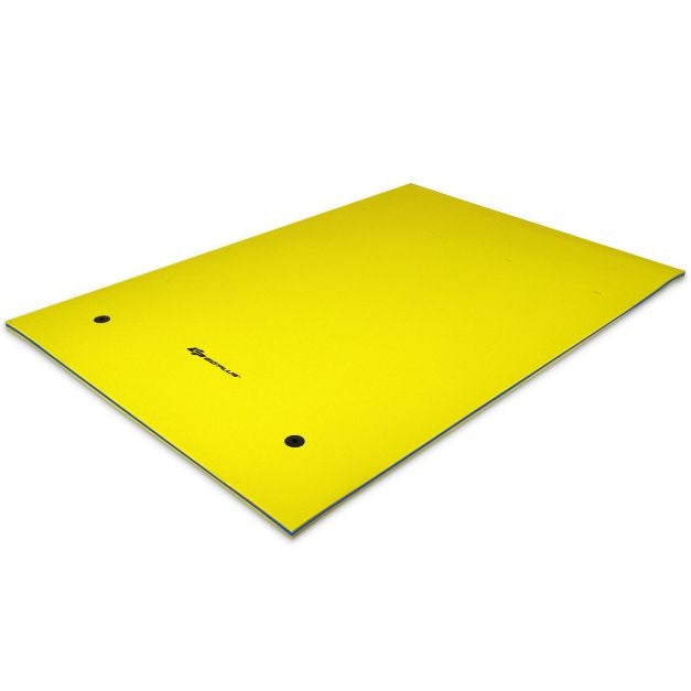 Coast Drijvende Mat - Drijfvlot - 270 x 180cm - Geel - Tot 300kg