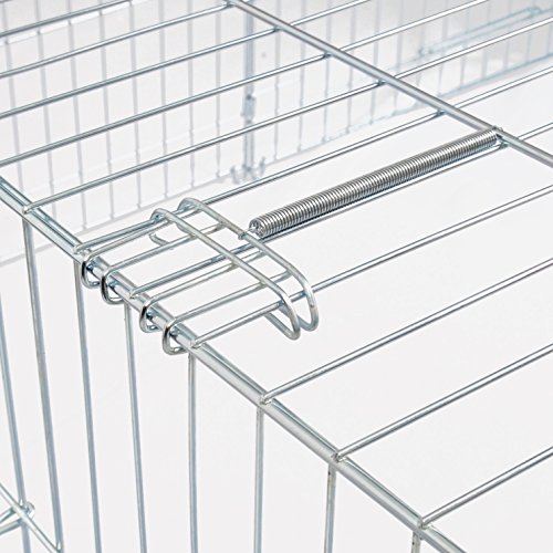 EUGAD Recinto Libero Konijnenren – Gegalvaniseerd Metaal – 180 x 120 x 60 cm