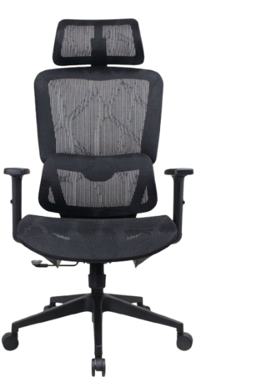 GAME HERO® Trader X1 Ergonomische Bureaustoel - Bureaustoel voor Volwassenen - 130KG - Zwart