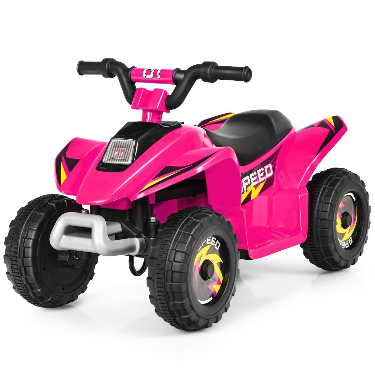 Coast Stroller Mini Electroquad 6 V Battery-Operated Quad 2,8-4,6 km / u Pink Pink