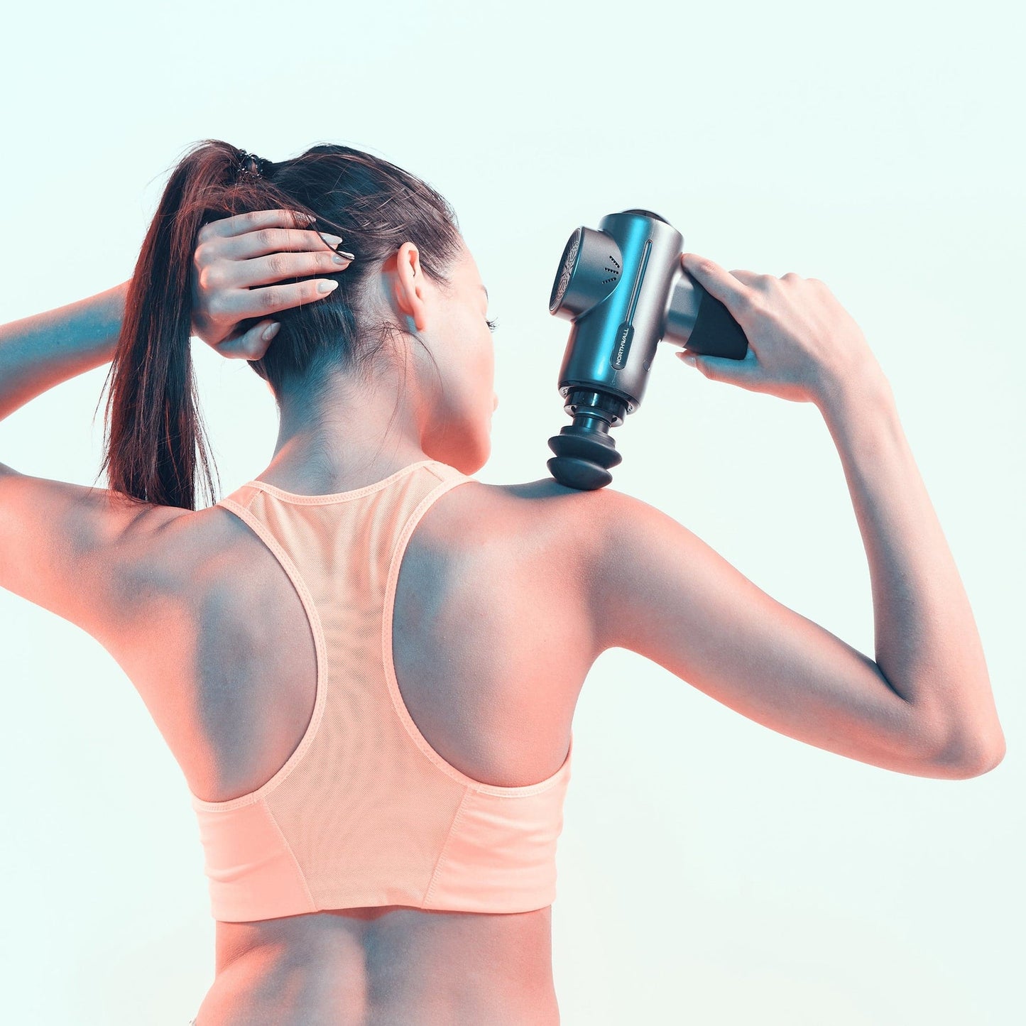 NorthGun Pro – Krachtige Massage Gun met Oplaadstation | Spierherstel, Pijnverlichting & Diepe Spiermassage