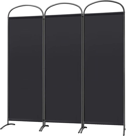 Angel Living Kamerscherm - 3 Panelen - 168 x 182 cm - Zwart