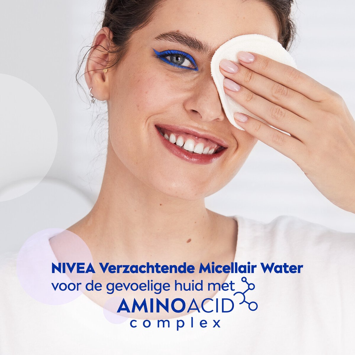 NIVEA 0% Residu Micellair Water Gevoelige Huid - 5 x 400 ml - Voordeelverpakking