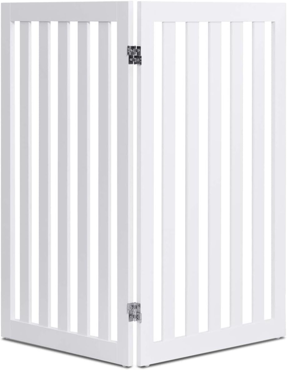 Coast - Opvouwbare Honden Barrière - 89 cm Hoog - 2 Panelen - Wit