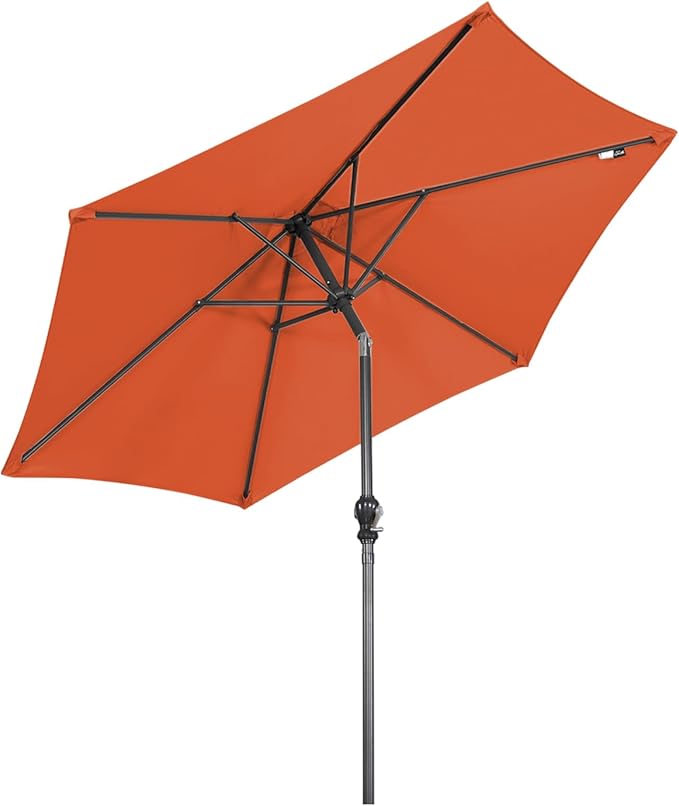 Angel Living Parasol Ø250 cm - Kantelbaar - Terra