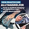 LICARGO Microvezeldoeken Set Premium – Voorzien Van Uniek Schaakbordpatroon En Hoge Absorptiecapaciteit En Pluisvrije Structuur – Voor Auto En Huishouden – Zwart En Blauw Textiel – Veertig bij Veertig cm