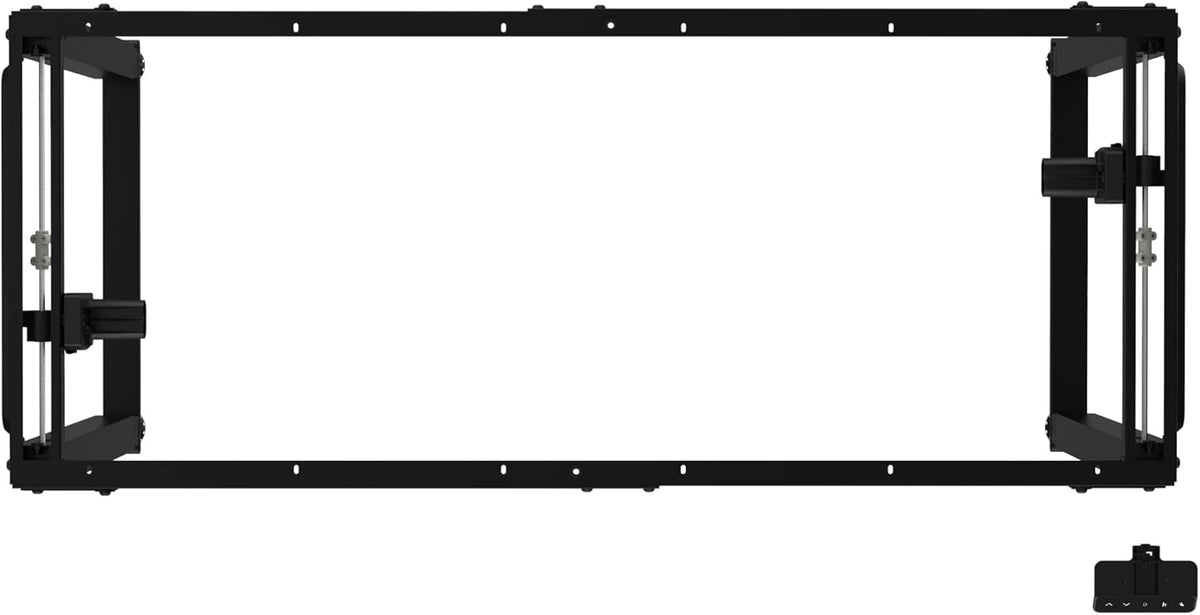 Vdd gaming Elektrisch verstelbaar gaming bureau tafelframe - zwart – 90 x 79,5 x 10,8 cm – stevig stalen onderstel