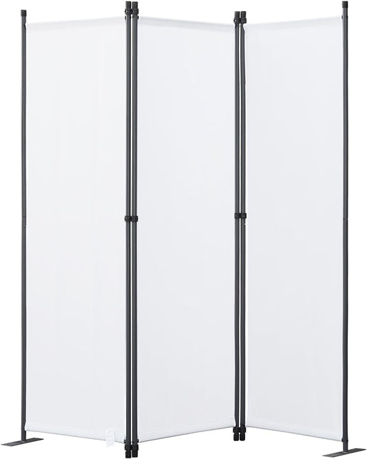 Angel Living Kamerscherm - 3 Panelen - 168 x 165 cm - Wit