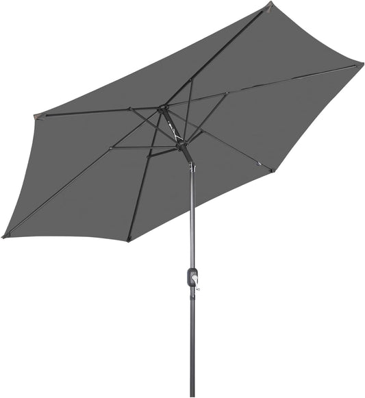 Angel Living Parasol Ø300 cm - Rond - Grijs