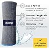 LICARGO Microvezeldoeken Set Premium – Voorzien Van Uniek Schaakbordpatroon En Hoge Absorptiecapaciteit En Pluisvrije Structuur – Voor Auto En Huishouden – Zwart En Blauw Textiel – Veertig bij Veertig cm