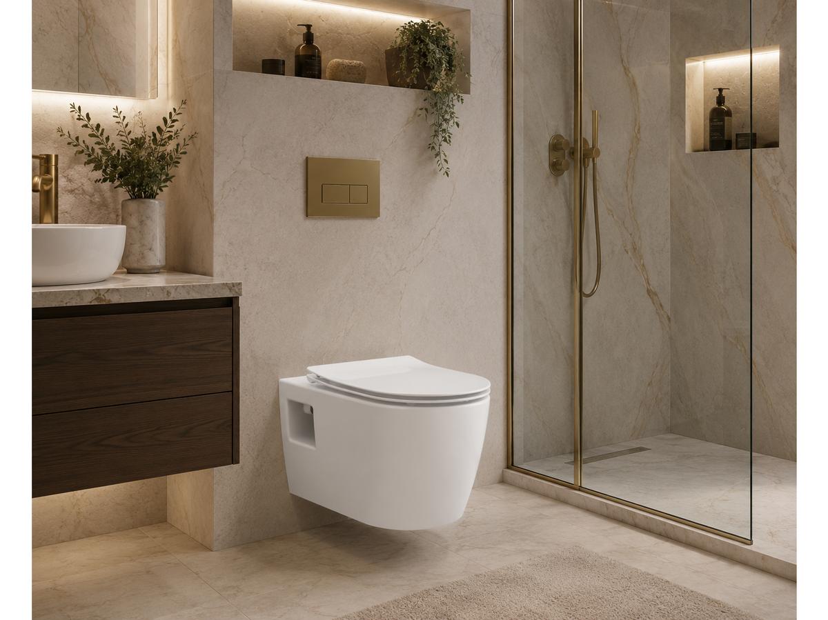 Duravit Rimless Design Toilet - SoftClose Zitting - Hangend WC-Pack