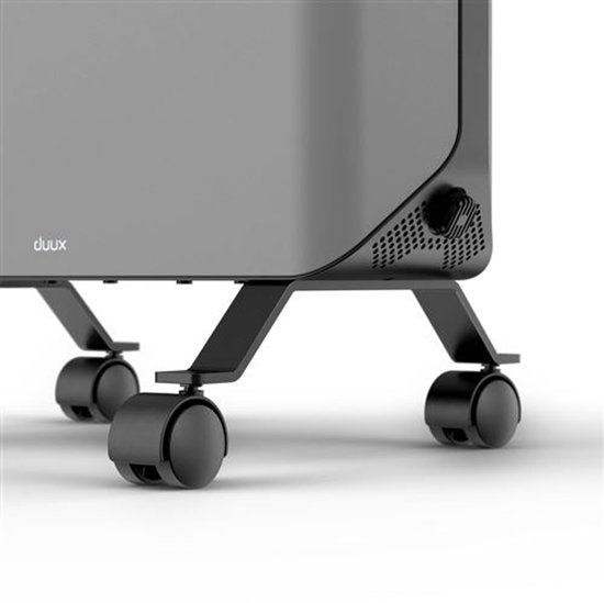 Duux – Edge Smart Olieradiator – 1500W – Grijs Staal – Met App-besturing & Timer – Voor Ruimtes tot 20 m² – Geruisloos & Energiezuinig – Modern Design