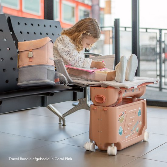 Stokke® JetKids™ Reisset BedBox 46 cm Set 2 dlg. - 4-wielige handbagagetrolley (moonglow white)