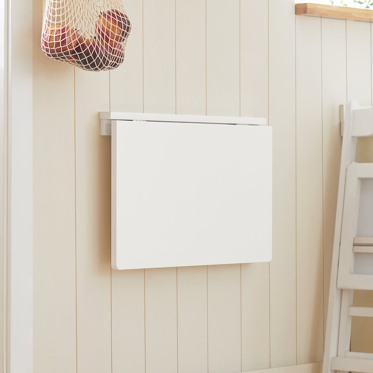 SoBuy Eettafel inklapbaar - Max. 20 kg - 60 x 40 x 2 cm - Wit