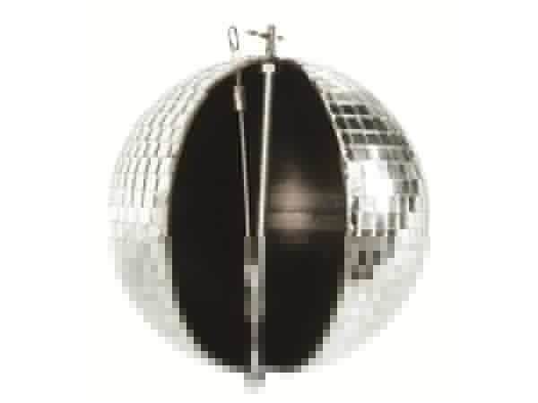 HQ-Power Disco spiegelbol Ø 30 cm, spectaculaire lichteffecten voor feestjes, veilig ophangsysteem en facetglas, dansvloer accessoire voor disco en meer