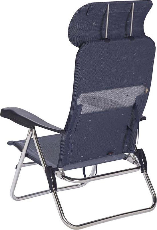 Crespo - Strandstoel - AL/205 - Compact - Donker blauw