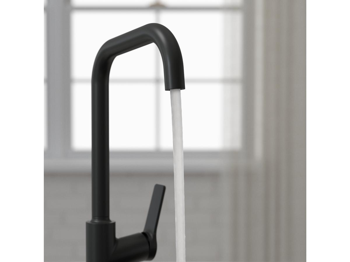 Villeroy & Boch Keukenkraan VB-100 - Hoge Uitloop - Zwart - 22 x 10,5 x 41,8 cm
