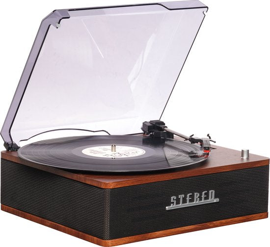Denver Platenspeler - Ingebouwde speakers - Retro - Auto stop - Bluetooth - VPB262