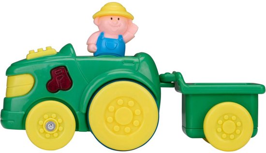 Eddy Toys Boerderij Speelgoed - Speelgoed Trein met Geluid en Licht - Speelgoedtrein met Boerderijdieren - Incl. AA Batterijen